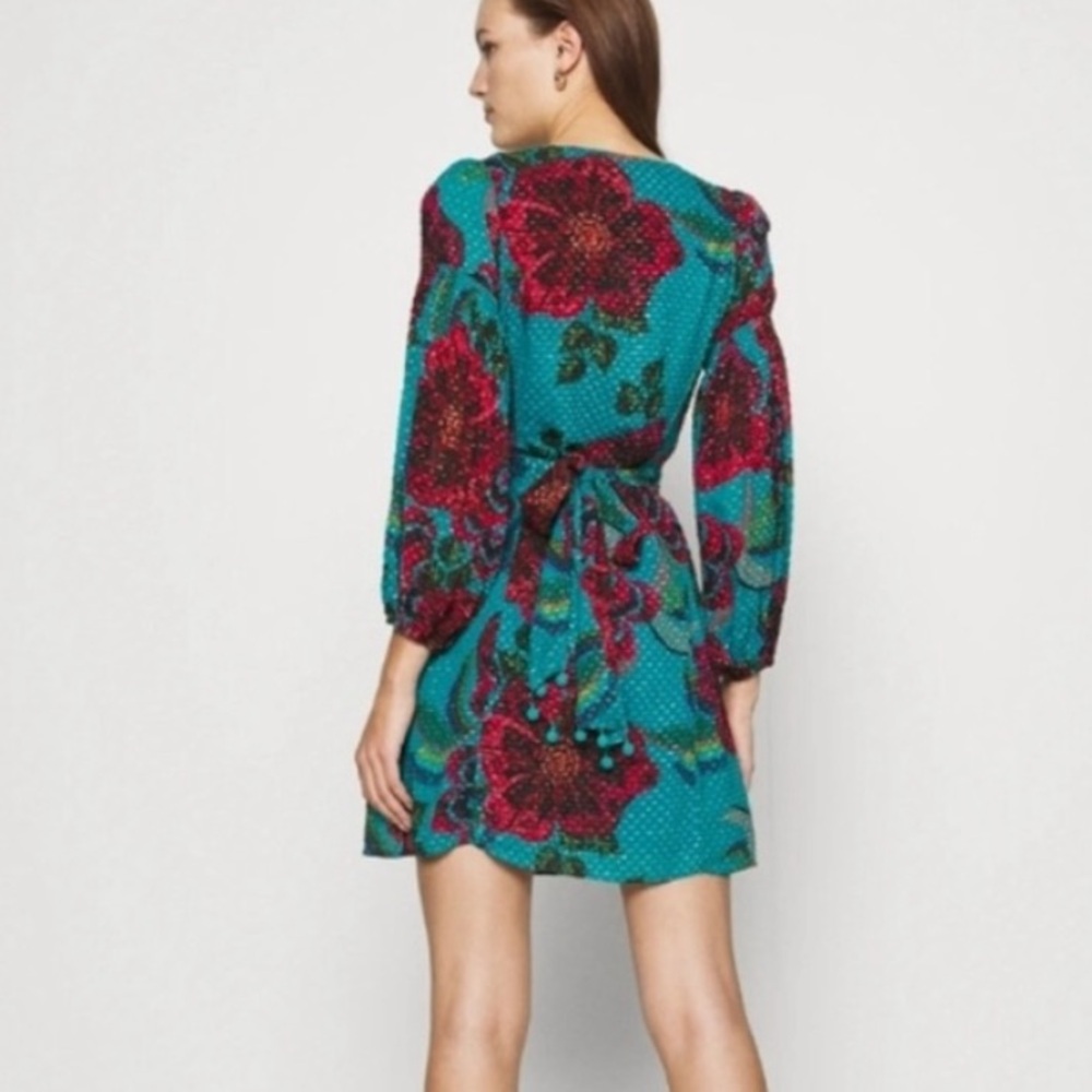 Farm Rio Brilliant Floral mini dress - Picture 3 of 5